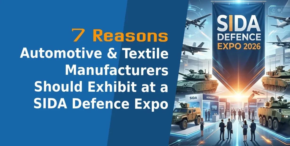 7 Reasons Automotive & Textile Manufacturers Should Exhibit at SIDA Defence Expo