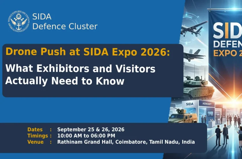 The Drone Push at SIDA Expo 2026: What Exhibitors and Visitors Actually Need to Know