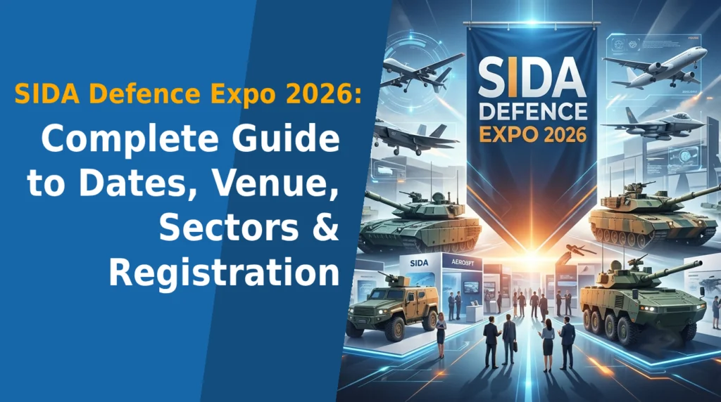 SIDA Defence Expo 2026: Complete Guide to Dates, Venue, Sectors & Free Registration