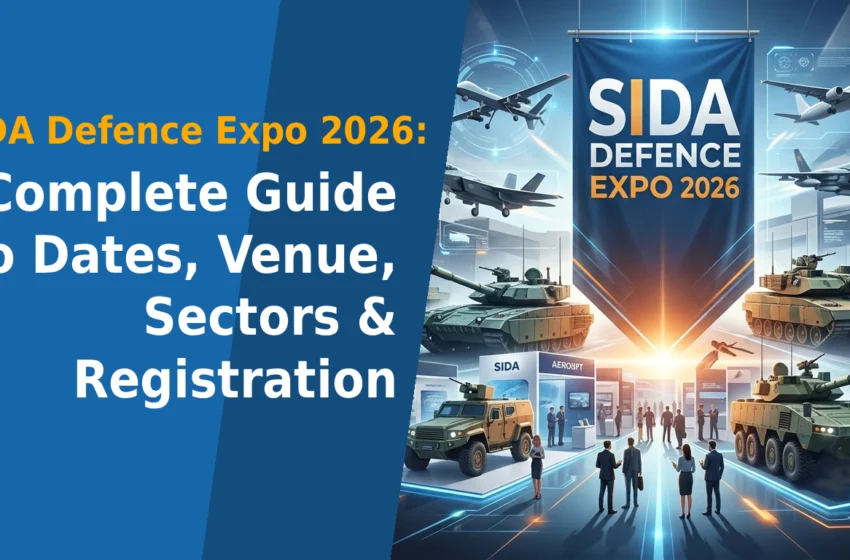 SIDA Defence Expo 2026: Complete Guide to Dates, Venue, Sectors & Free Registration